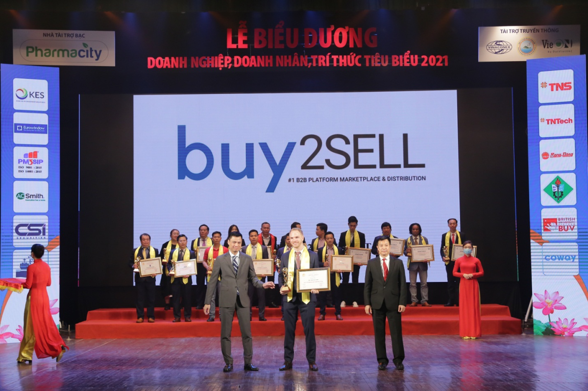 Buy2sell among Vietnam's 100 most trusted enterprises 2021