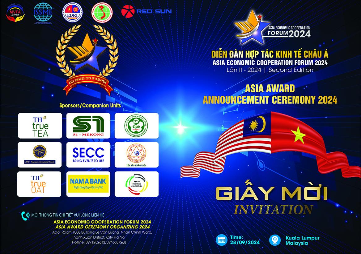 “Asia Award 2024” in Malaysia