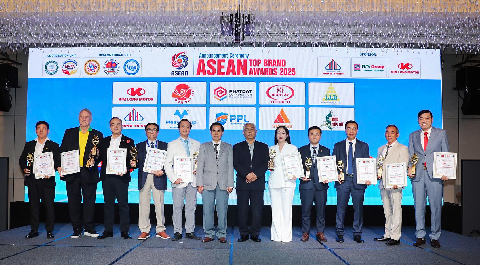 Vinh danh doanh nghiệp đạt top 10 giải thưởng ASEAN 2025 tại Malaysia