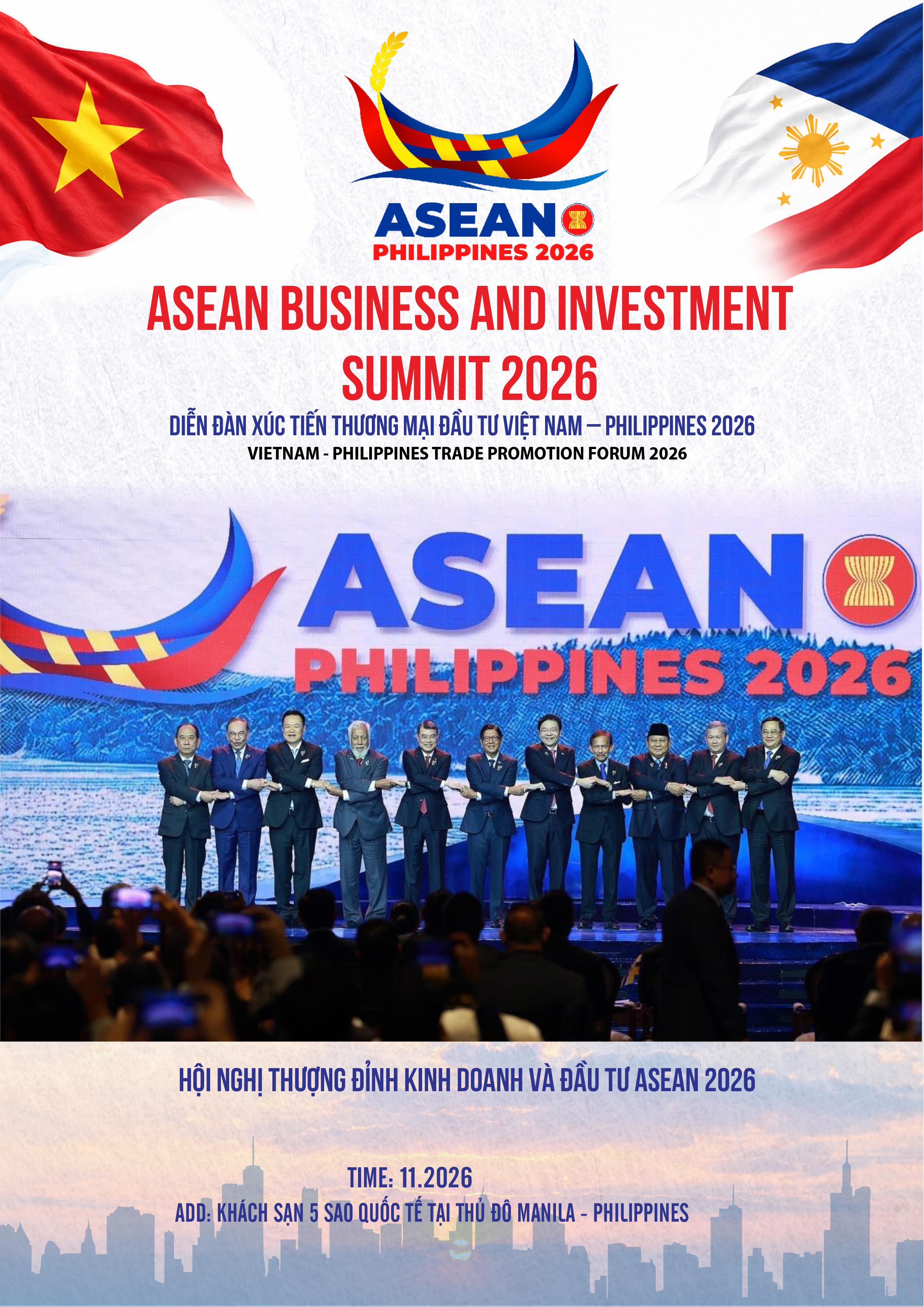 Lễ công bố, trao giải “Asean Top Brand Award 2026” tại Thủ đô Manila, Philippines